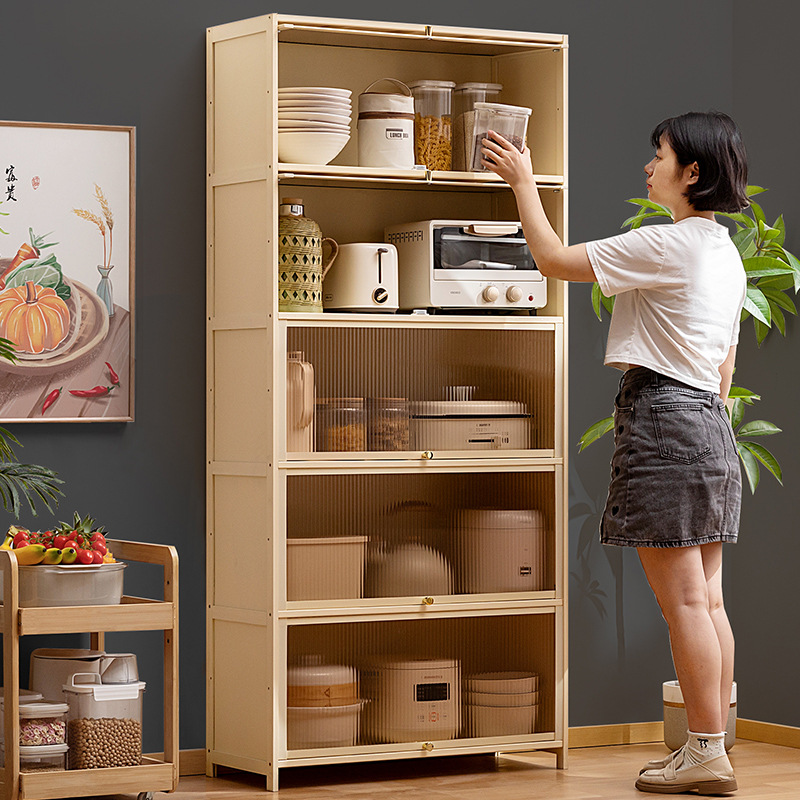 Home Kitchen Sideboard Cabinet, Sideboard, Tea Cabinet, Living Room Storage Cabinet, Multi-Functional Tea Sideboard Cupboard