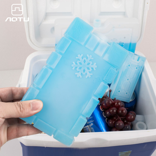 Outdoor insulated box ice pack reusable ice plate freezing freezer refrigeration fresh-keeping ice crystal box cold-keeping ice bricks