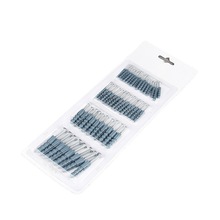 锚栓塑料膨胀管组合套装 PE窗帘紧固件 304钢自攻钉胶塞