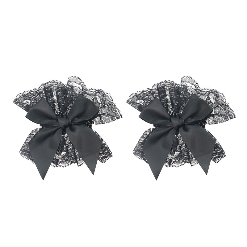 Chica de moda dulce y linda funda de muñeca de encaje lazo cadena de manga de mano pulsera Lolita funda de manga de mano para vestir