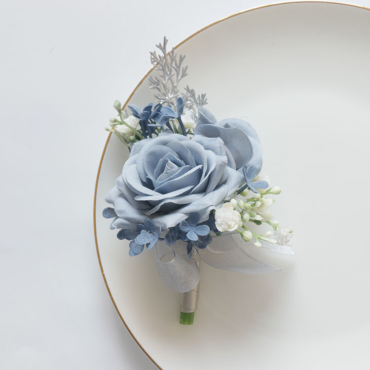 芸涵閣xs36結婚祝い花芸シミュレーション花ビジネス祝典開業ゲスト胸花襟花手首花深青|undefined