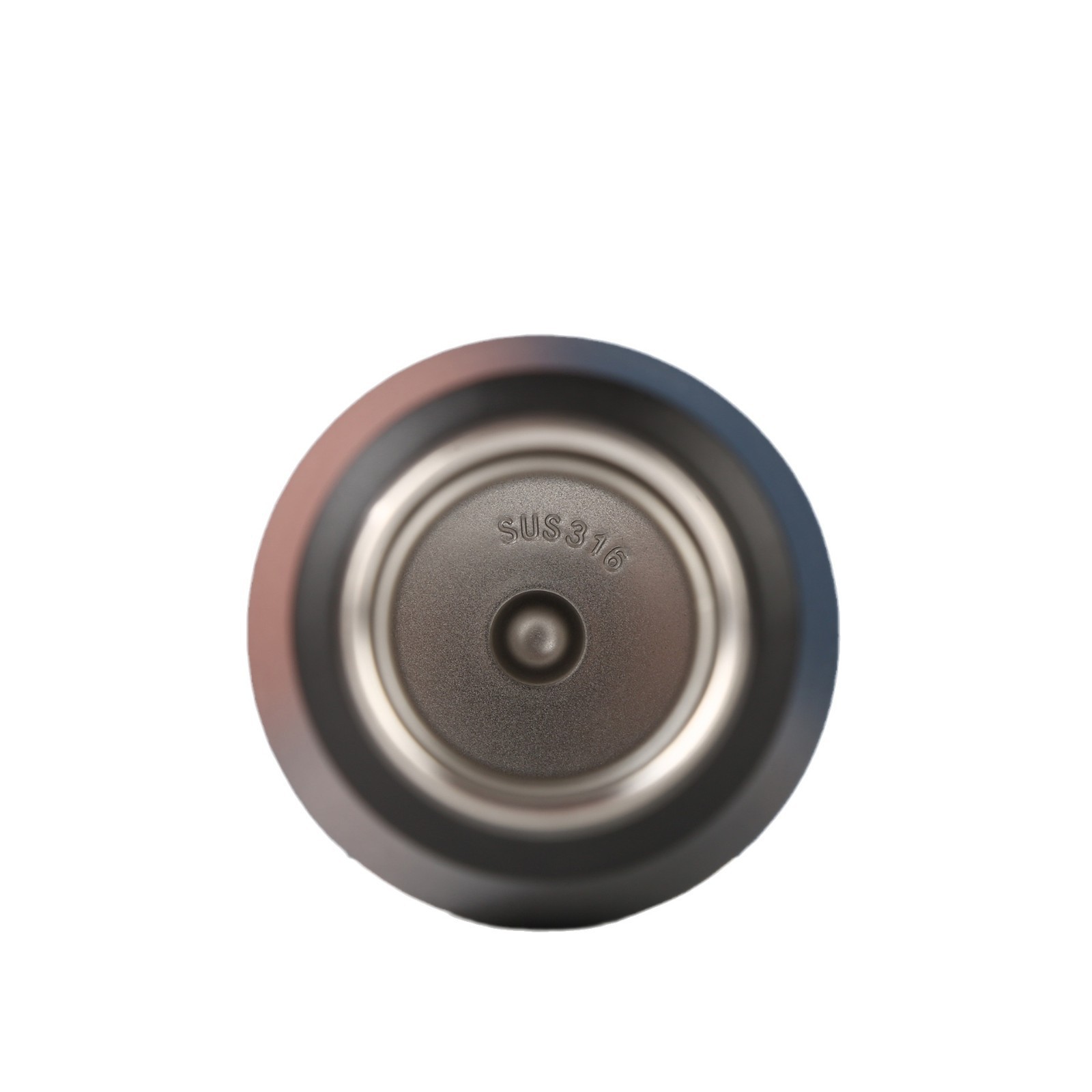 Transfronterizos estadounidenses de boca pequeña botella cónica taza de agua de acero inoxidable de gran capacidad taza portátil al aire libre al por mayor