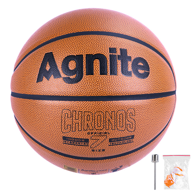 Deli Angnet Baloncesto estándar Juego al aire libre Entrenamiento Baloncesto resistente al desgaste No. 7 No. 5 Niños adultos Estudiantes