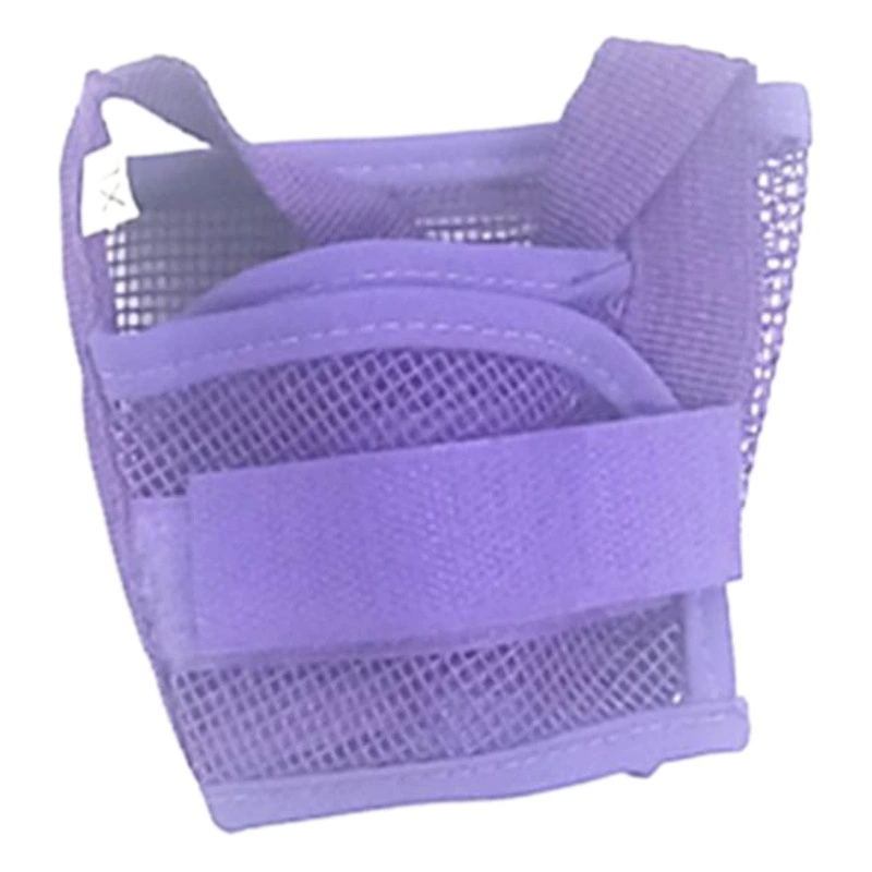 Нейлоновая сетка Рукав для рта собаки Анти-укус Анти-лай Регулируемый дышащий рукав для рта собаки Рукав для утиного рта Маска для собак