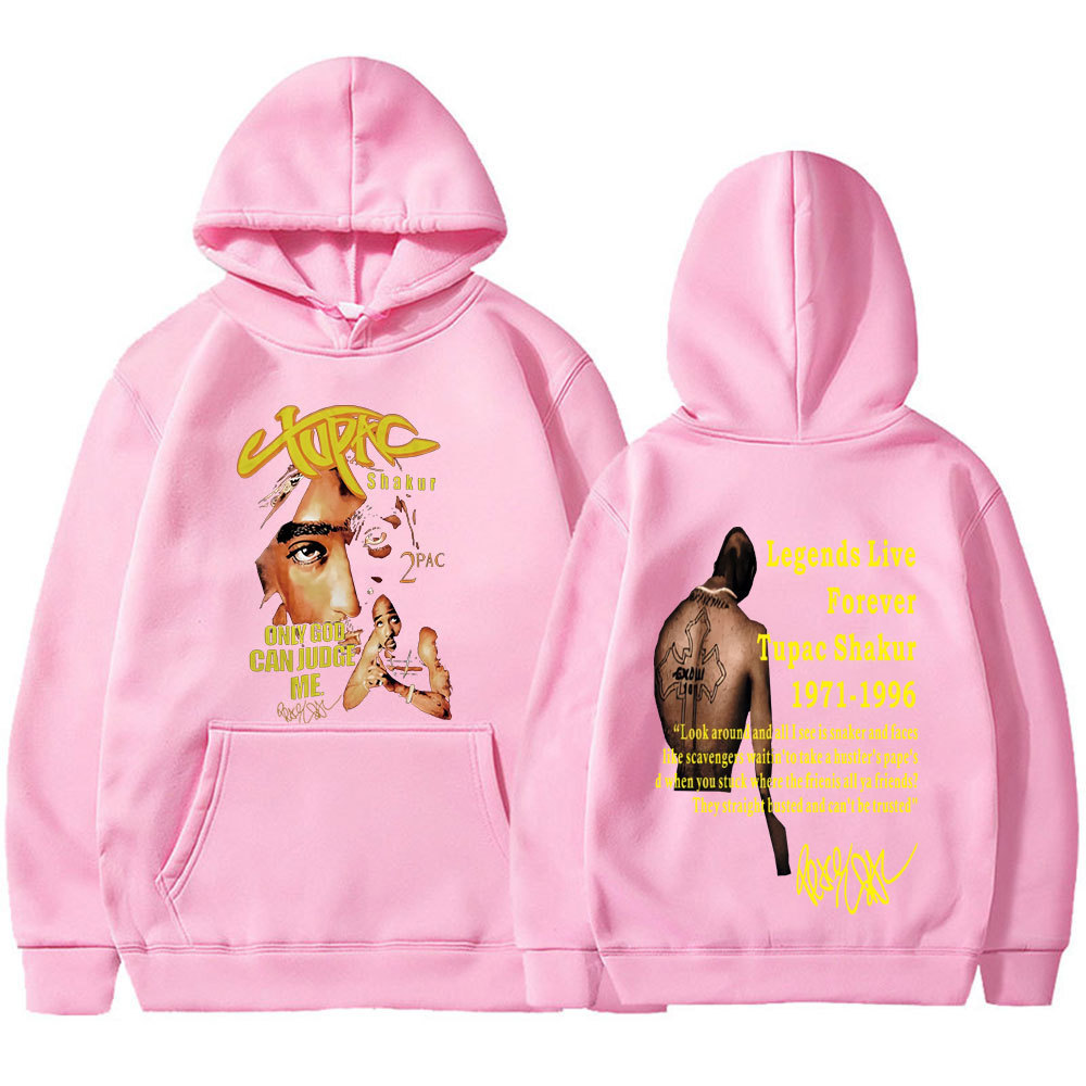 Rapper Tupac 2pac Shakur Hoodies Men's Women Clothing Hip Ho