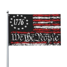 �羳���S�����������American 1776 We The People Flags 3x5 FT