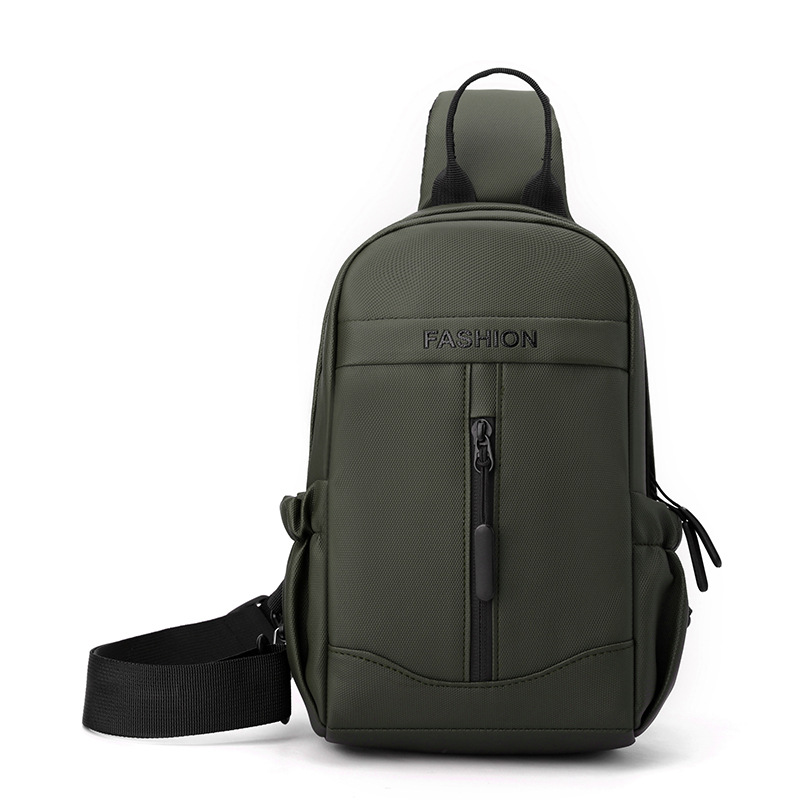 Comercio exterior nuevo bolso de pecho de hombre, moda simple de viaje, bolso de hombro portátil, bicicleta deportiva portátil, bolso de mochila universal