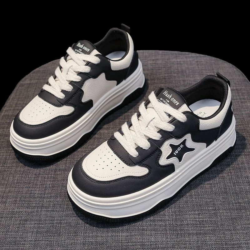 Чистые красные панды маленькие белые туфли 2024 весна и осень новые иностранные виды спорта