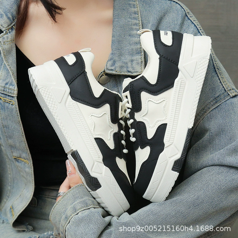 Роскошные белые женские кроссовки с юбками, универсальная обувь весны 2024 года, оригинальные повседневные спортивные кроссовки на толстой подошве, увеличивающие рост.