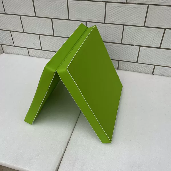 Pu leather light green 2 folds 100*50*5