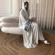 2025 Muslim foreign trade cross-border e-commerce Arab embroidery fashion robe abaya