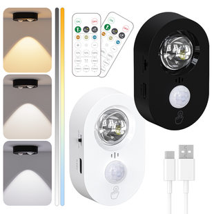 (Cross-border trading), physiological induction smart LED night light for bed, interior lighting for stairs for wardrobe, eyes protection