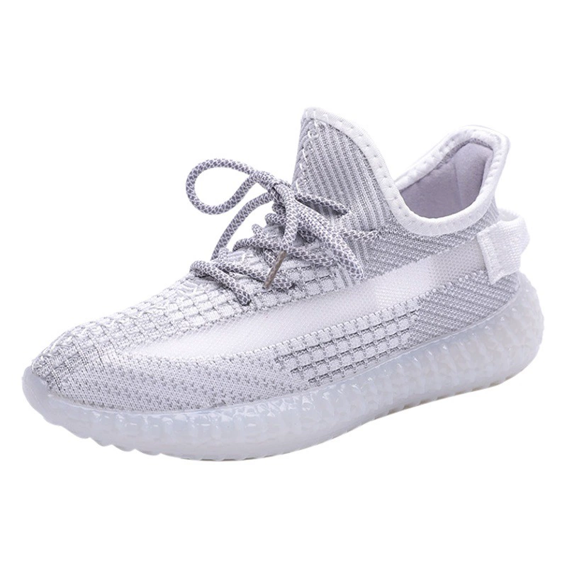Новинка 2024, весенняя сетчатая обувь Flyweave, женская обувь с кокосом, летняя дышащая повседневная обувь, спортивная обувь, самая популярная модная обувь для папы