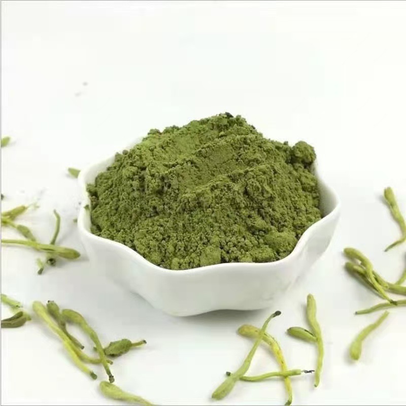 Honeysuckle Flower Powder Jin Yin Hua Fine Ground Herbal Powder for Tea and Bath 500g specifications