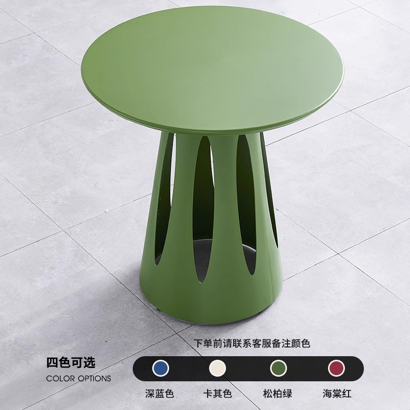 网红奶茶店户外桌椅组合咖啡厅外摆桌椅室外庭院阳台椅子花园家具|undefined