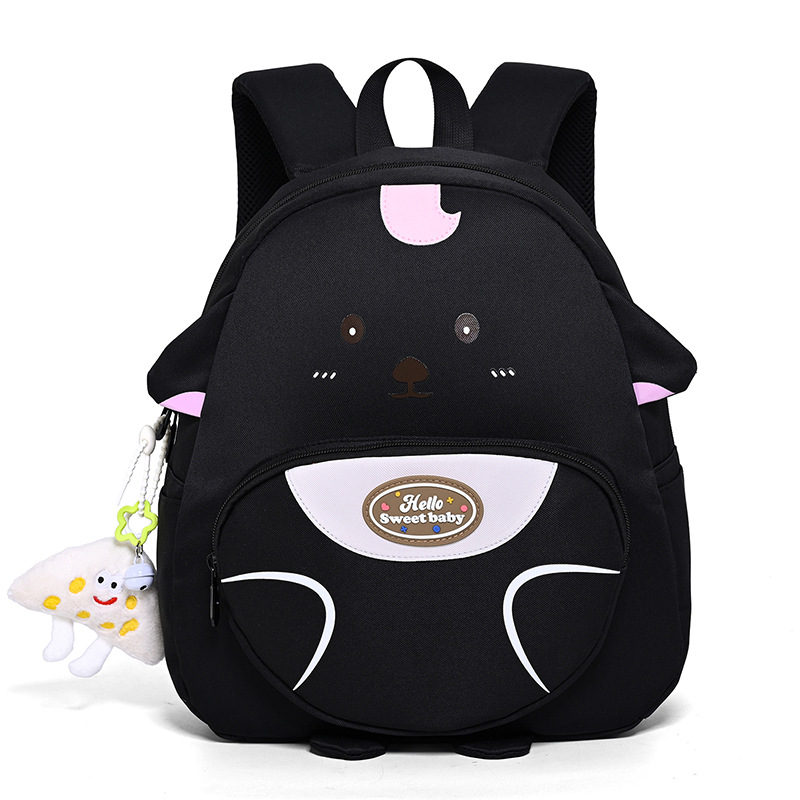 Cute bolso de niña, caricatura, oso, mochila infantil, preescolar, clase media, mochila para niños y niñas