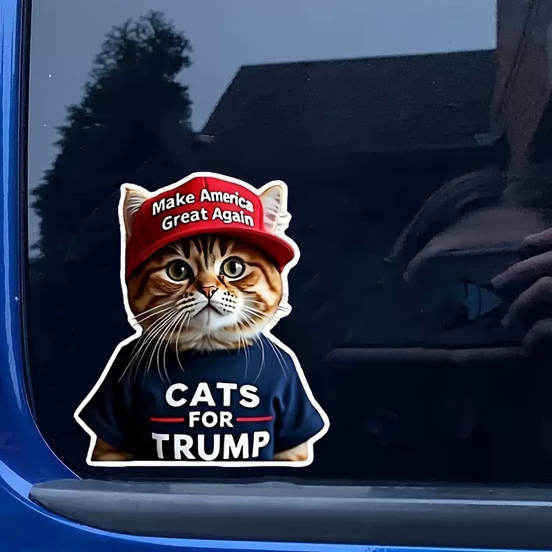 国境を越えたかわいい猫の装飾ステッカー車のコンピュータ冷蔵庫子供部屋スーツケース漫画装飾猫ステッカー|undefined