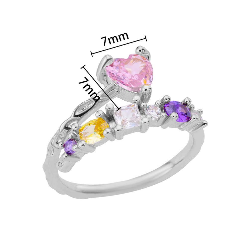 10g Weight Zircon Inlay Material Rings Classification Adjustable Ring Size 1 Piece Quantity Daily Occasion Copper Material Irregular, Heart Shape Pattern All Seasons Season Women's Gender Plating Design Elegant, Simple Style Style Wholesale Jewelry Elegant Simple Style Irregular Heart Shape Copper Zircon Plating Rings 7