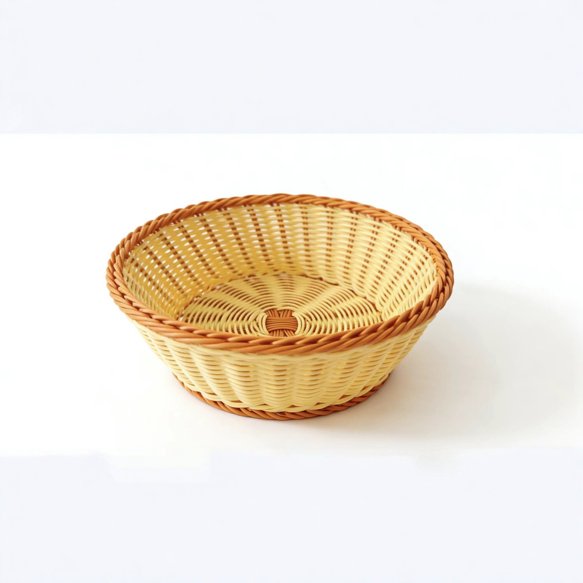 Handwoven Rattan Basket, Premium White/Rattan Cane, Fine Craftsmanship With Inner Lining, Lid & Sturdy Handles, Natural Seagrass Organizer, French & N_voghion.com