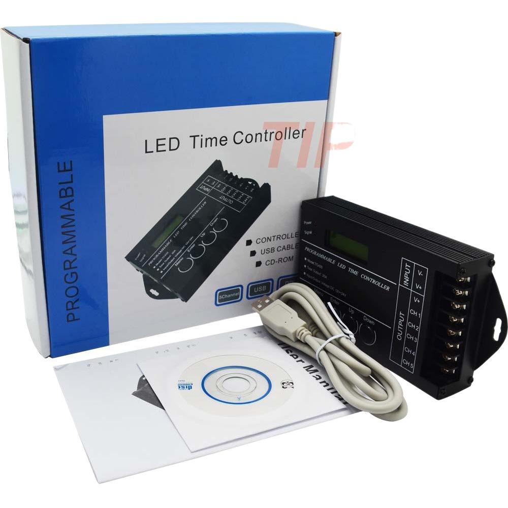 [Controlador de tiempo programable] [Luz LED con dimmer] TC420