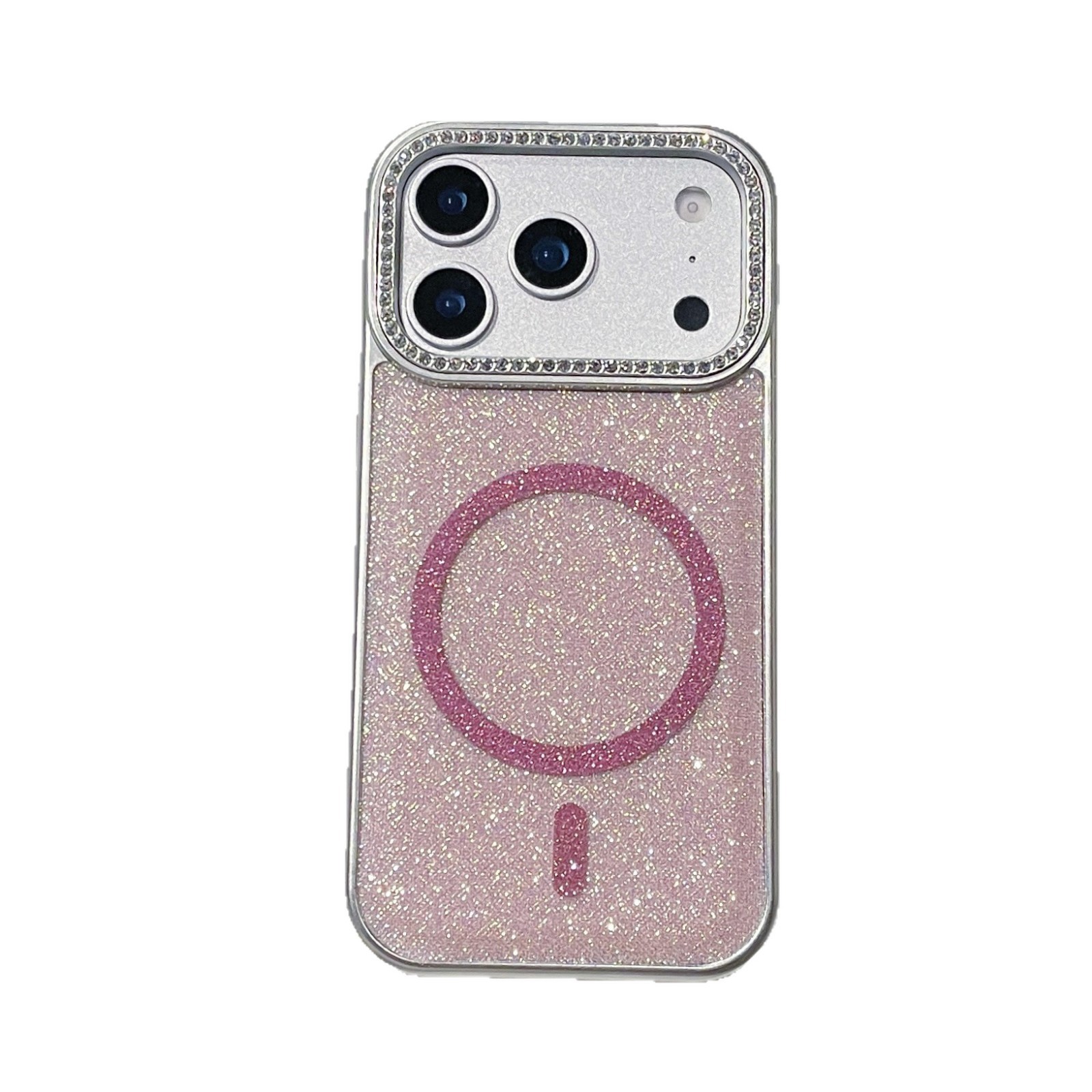 Nuova polvere compatibile con la custodia per telefono 17 Max Glitter Diamond Full Coverage 16 Pro iPhone 15P_voghion.com