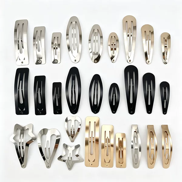 Thickened Guangzhou square BB clips, water drop clips, metal hair accessories, bangs hair clips, BB clips, in-stock wholesale