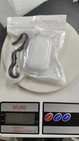 Transparent soft shell with buttons (single shell plus lanyard)