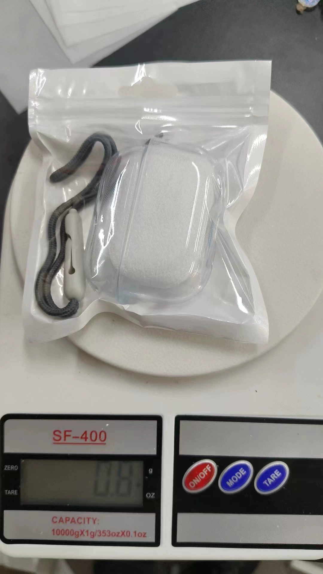 Подходит для прозрачного защитного чехла AirPods PRO2 с кнопкой мягкий чехол AirPodspro2 поколение Apple гарнитура крышка