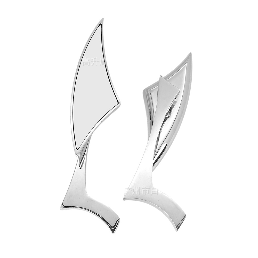 Suitable for Harley Motorcycle Rearview Mirrors, Universal Harley Motorcycle Mirror Modification with Reverse Thread