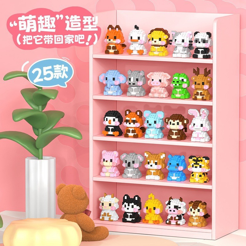 Puesto callejero al por mayor bloques de construcción juguetes para niños