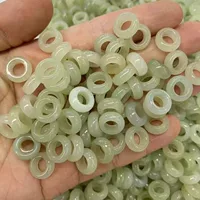 Натуральный Hutian Jade Runing Кольцо Аксессуары Нефритовый каркасный браслет DIY Аксессуары Подвески Нефритовый завод оптом