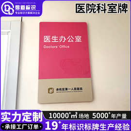 不锈钢医院科室牌标牌导向牌广告商场标识牌楼层索引不锈钢门牌