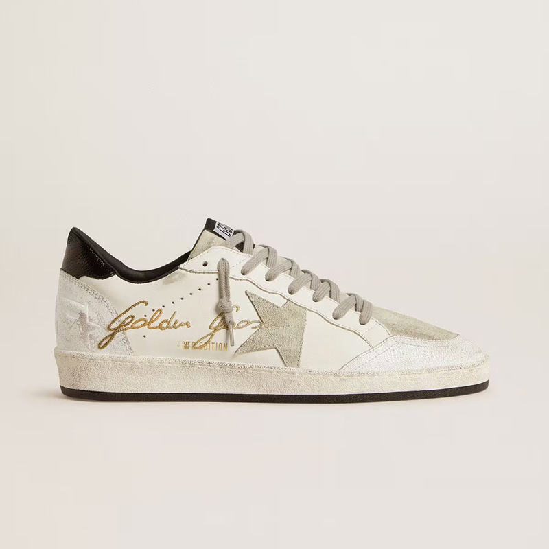 GG star shoes retro distressed couple's dirty sneakers red star sneakers for women genuine leather height-increasing sports casual white shoes GG star shoes retro distressed couple's dirty sneakers red star sneakers for women genuine leather height-increasing sports casual white shoes