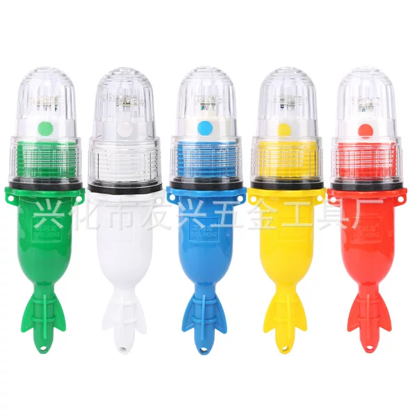 Electronic light control fishing lamp signal lamp net marker lamp LED strong light torpedo lamp water flashing lamp fishing lamp