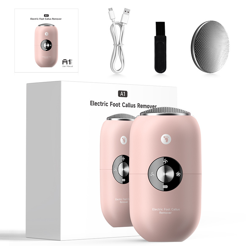 A1 풋 그라인더 + 크로스보더 버전 + [핑크-오일 스프레이]