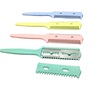 Hairdressing tools color cut comb, double -sided knife, hair combed hair combined with small products below one yuan
