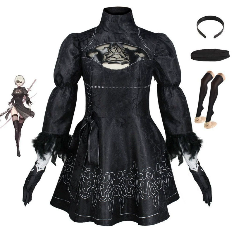 Одежда Neil Machinery Era COS, одежда 9SCOS, платье сестры Youhaer 2B, косплей, играет на месте