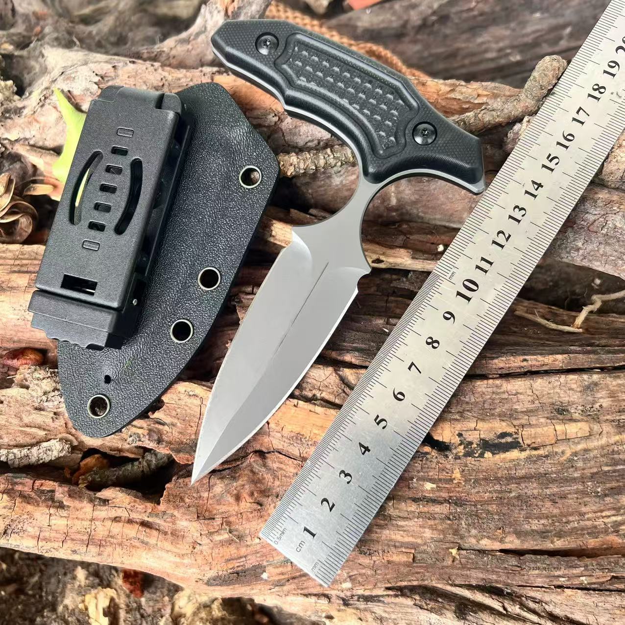 户外刀高硬度求生刀锋利水果刀户外露营刀多功能小刀登山便携直刀