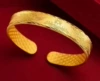 Golden bracelet, dragon and phoenix