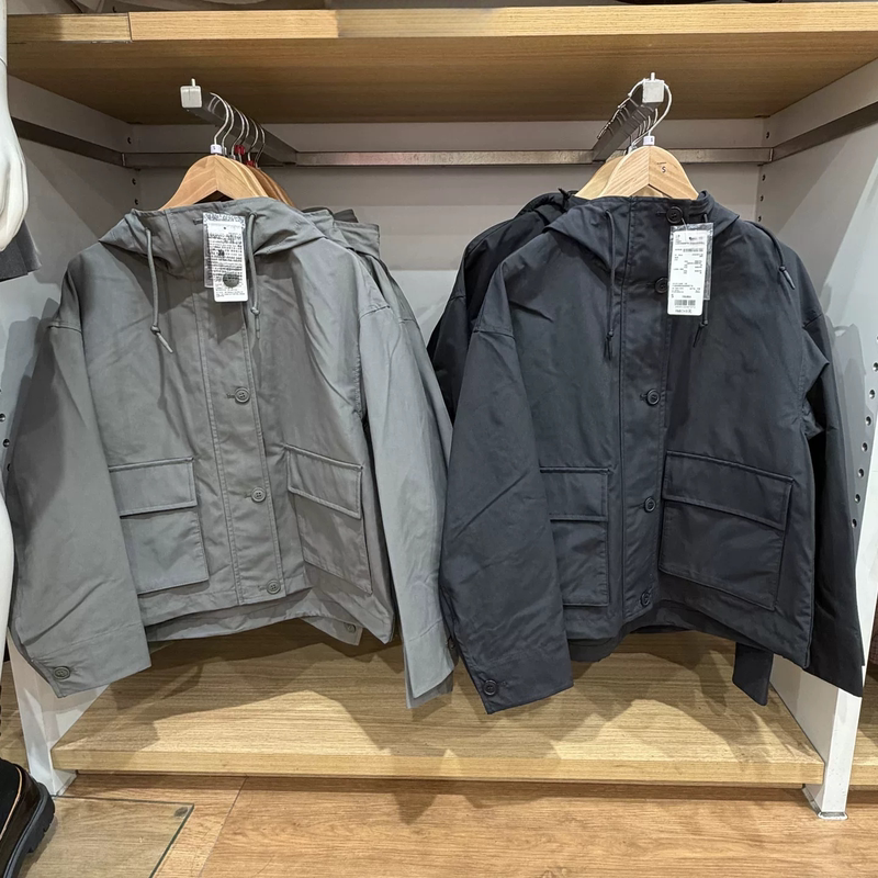 Top-quality women's casual hooded jacket, new spring/autumn style, loose fit with large pockets, workwear jacket 487396 Top-quality women's casual hooded jacket, new spring/autumn style, loose fit with large pockets, workwear jacket 487396