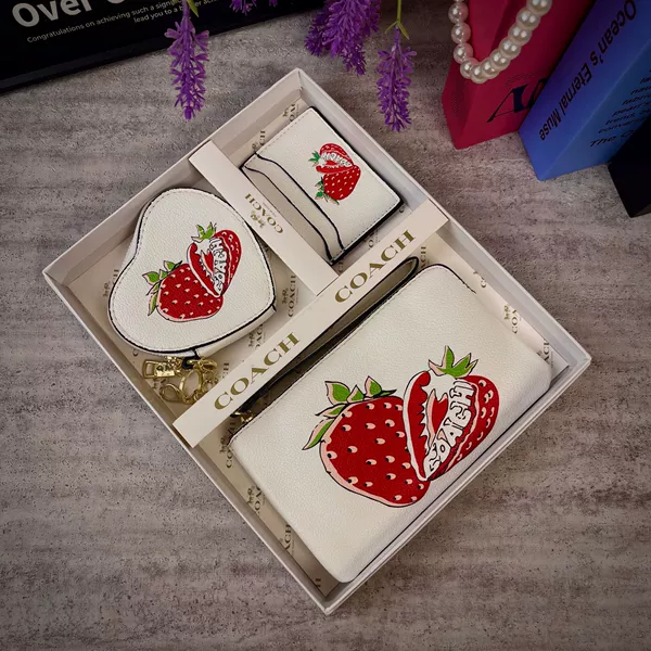 White with large strawberries