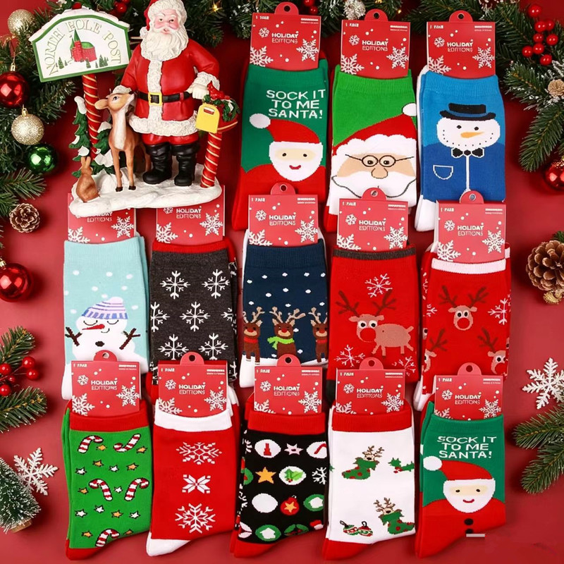 Men's Christmas Socks in Stock 2026, Women's Christmas Socks, Elderly Socks, Mid-Calf Christmas Socks, Sizes 37-43, Amazon Men's Christmas Socks in Stock 2026, Women's Christmas Socks, Elderly Socks, Mid-Calf Christmas Socks, Sizes 37-43, Amazon