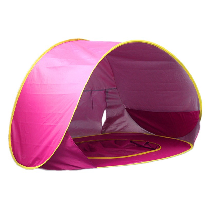 Tienda de campaña infantil portátil, plegable y ligera, toldo de playa para bebé con protección solar, juego de agua al aire libre, ideal para picnic y regalo image 1