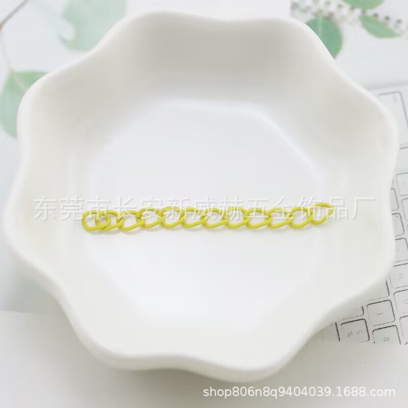 50mm金属カラー塗装チェーンdiyアクセサリーアクセサリー|undefined
