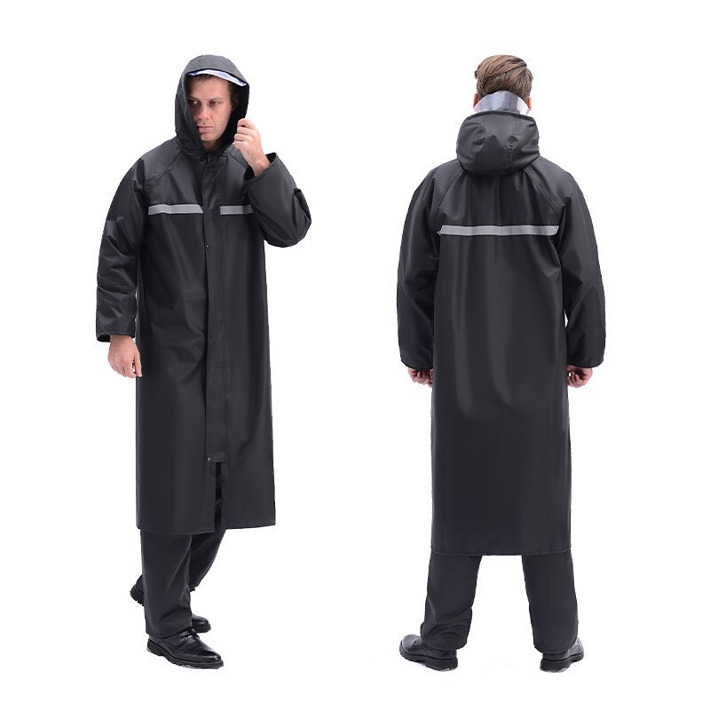Shangqiu Raincoat Thickened and Lengthened Electric Vehicle Raincoat Double Layer Labor Protection Adult Flood Prevention Long One-Piece Raincoat Wholesale Shangqiu Raincoat Thickened and Lengthened Electric Vehicle Raincoat Double Layer Labor Protection Adult Flood Prevention Long One-Piece Raincoat Wholesale