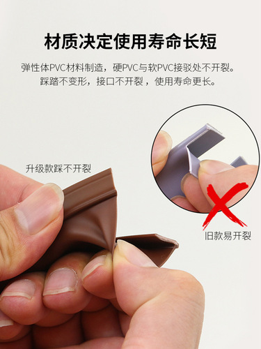LQ81 self-adhesive door bottom sealing strip wooden door seam sound insulation strip door windproof strip anti-theft door insect blocking strip