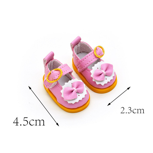 bjd shoes 6 points baby shoes 15cm cotton doll princess shoes 30cm doll shoes and clothing supplies
