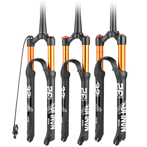 Nanniao NANLIO bicycle front fork 2627.529-inch magnesium alloy air pressure lockable shock-absorbing front fork