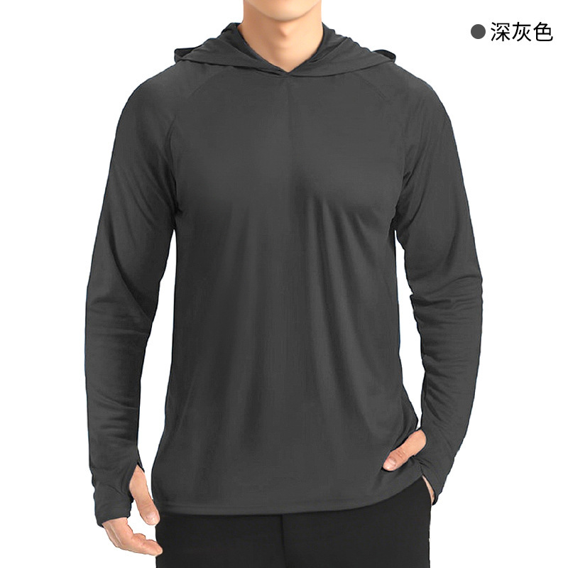 户外防晒衣男女夏季防紫外线冰丝透气速干连帽外套钓鱼防晒服批发|undefined