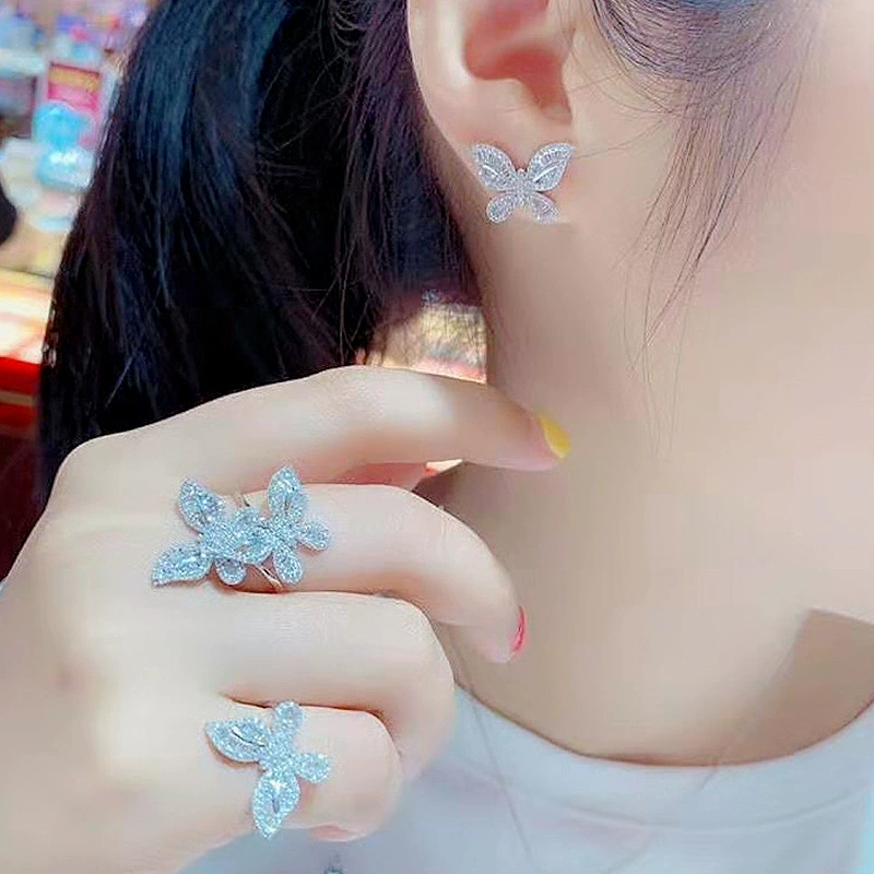 TikTok, кольцо, серьги, подвеска, ожерелье, ювелирные изделия из платины